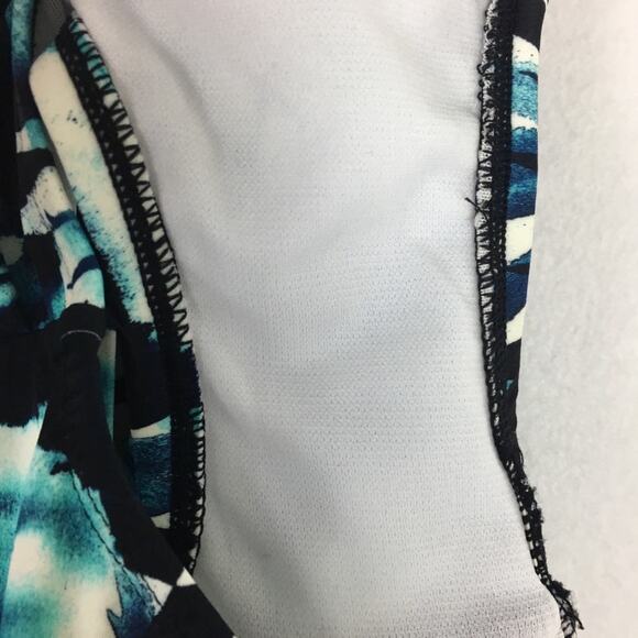 Swimsuits for All One Piece Black Blue NWOT Swim Suit size 18 - Picture 7 of 7